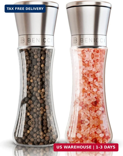 Manual salt and pepper grinder - manual,