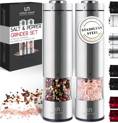 Electric salt pepper - pepper, grinder