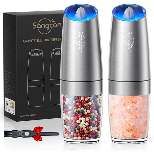 Electric salt pepper grinder - salt,
