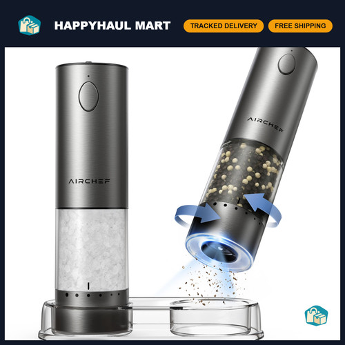 Electric salt pepper grinder - salt,