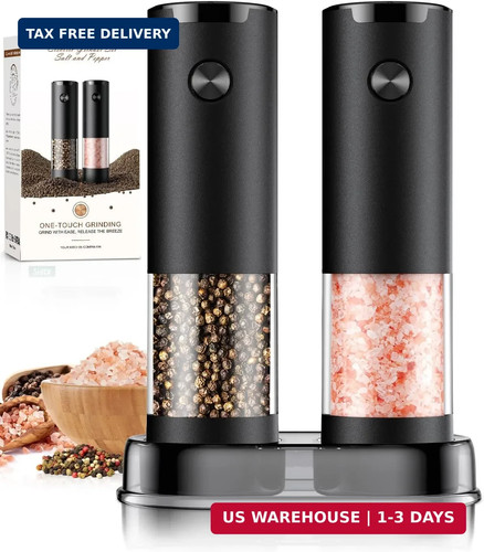 Electric salt and - salt, pepper