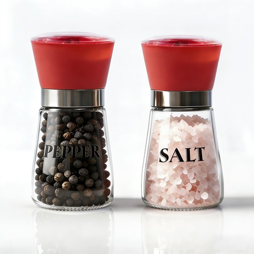 Salt and pepper grinder set - pepper,